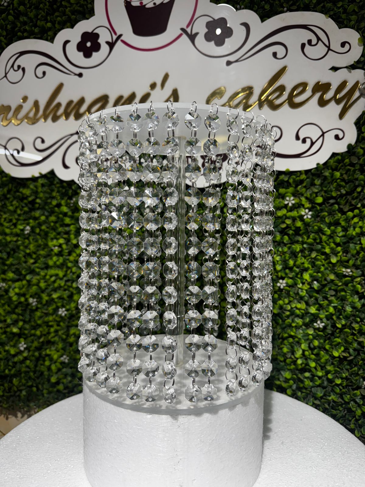 Crystal Diamond Cake Spacer