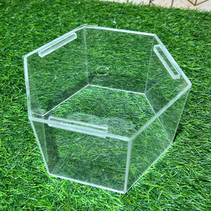 Acrylic Hexagon Cake Spacer