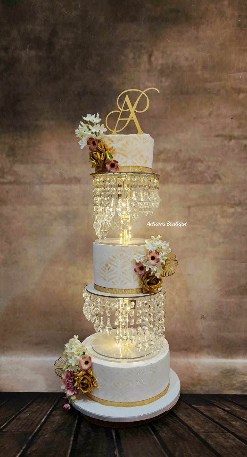 Daimond Cake Spacer (Zig Zag )