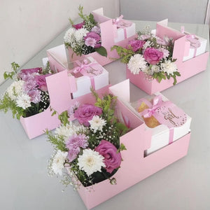 Heart Handle Hamper Box Pack Of 10