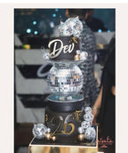Disco Ball Cake Spacer