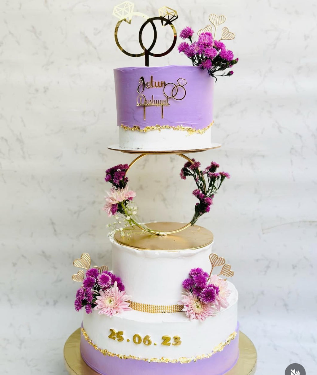 Round Ring Metal Cake Spacer