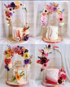 Metal Loop Cake Stand (Detachable)