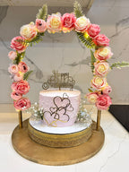 Metal Loop Cake Stand