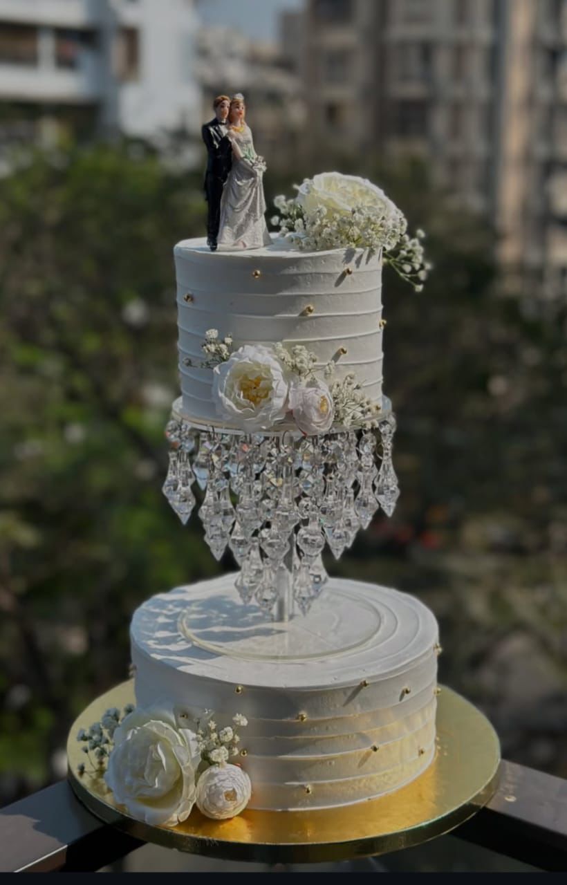 Diamond chandelier spacer 6x6 inches (Detachable)