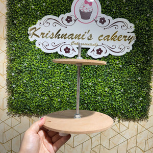 Anti Gravity Cake Stand 12*8
