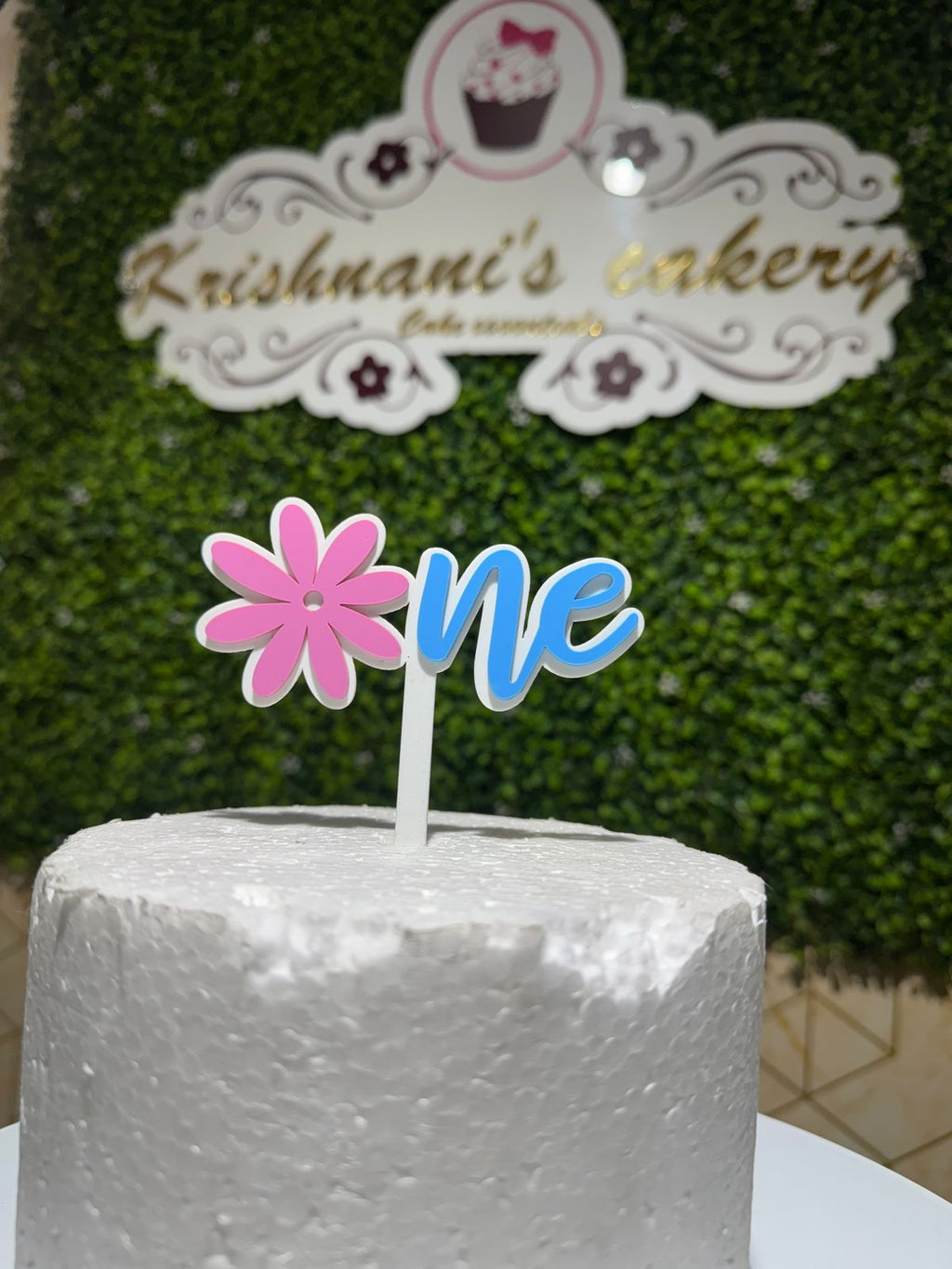 One Cake Topper (First Birthday Topper)