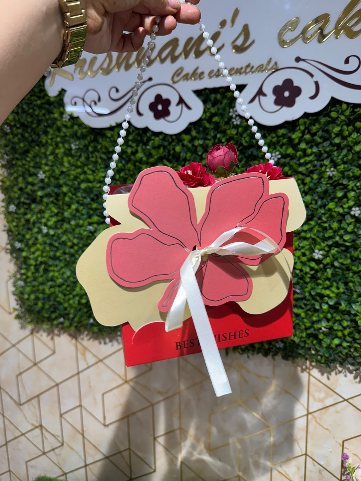 Floral Hamper Bag(Pack of 10 pieces)