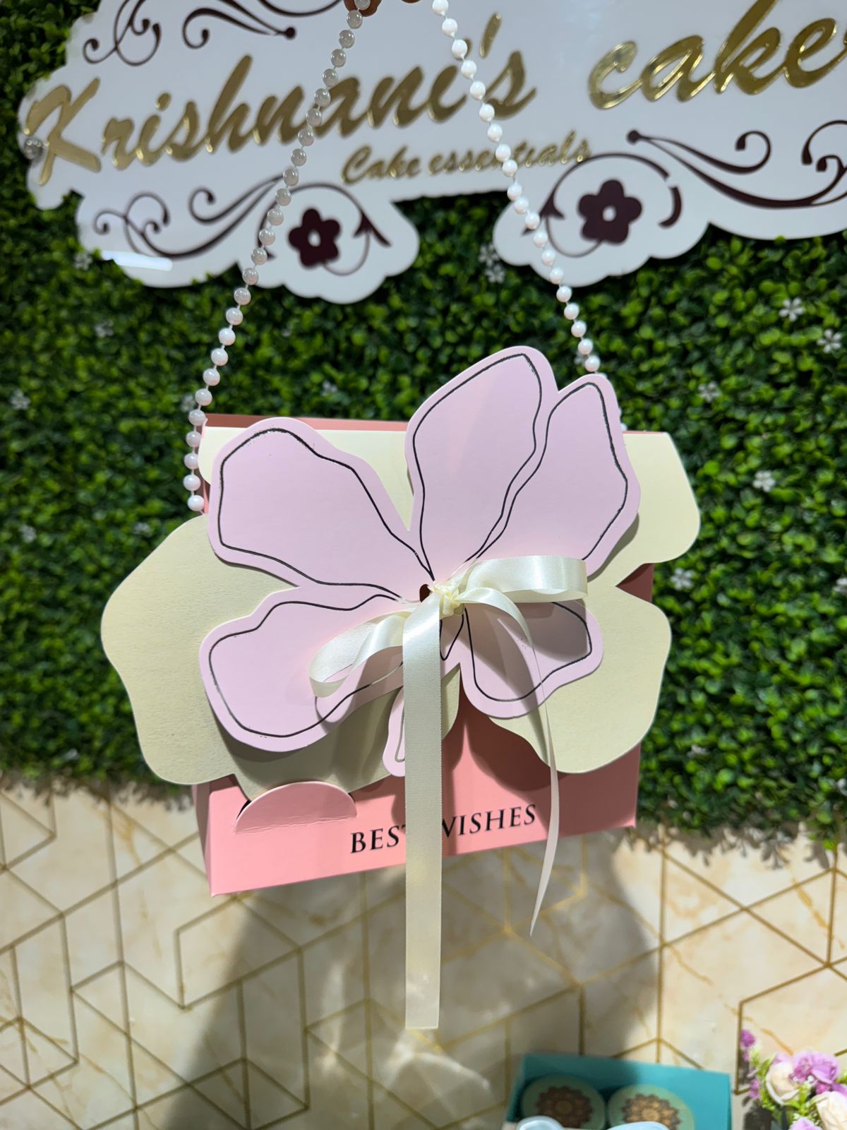 Floral Hamper Bag (Pack of 10 pieces)