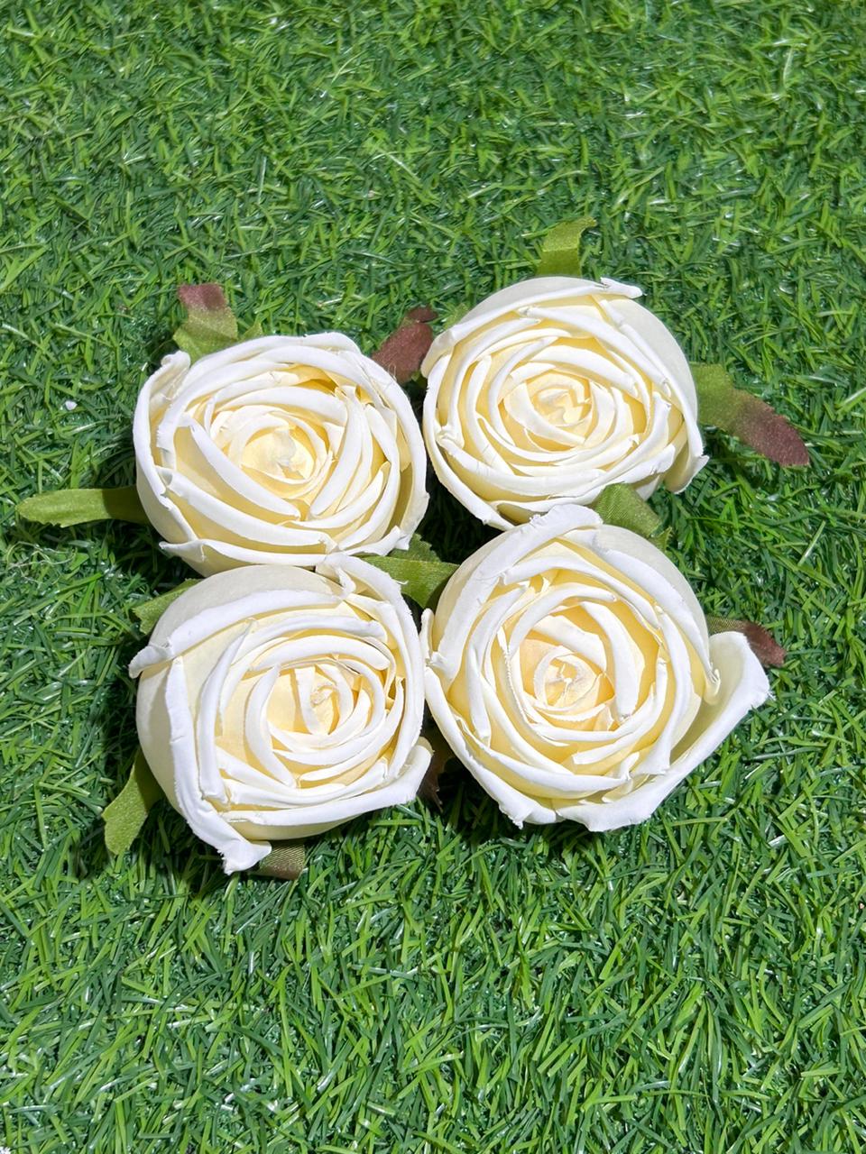 Cabbage Roses (Pack of 4)