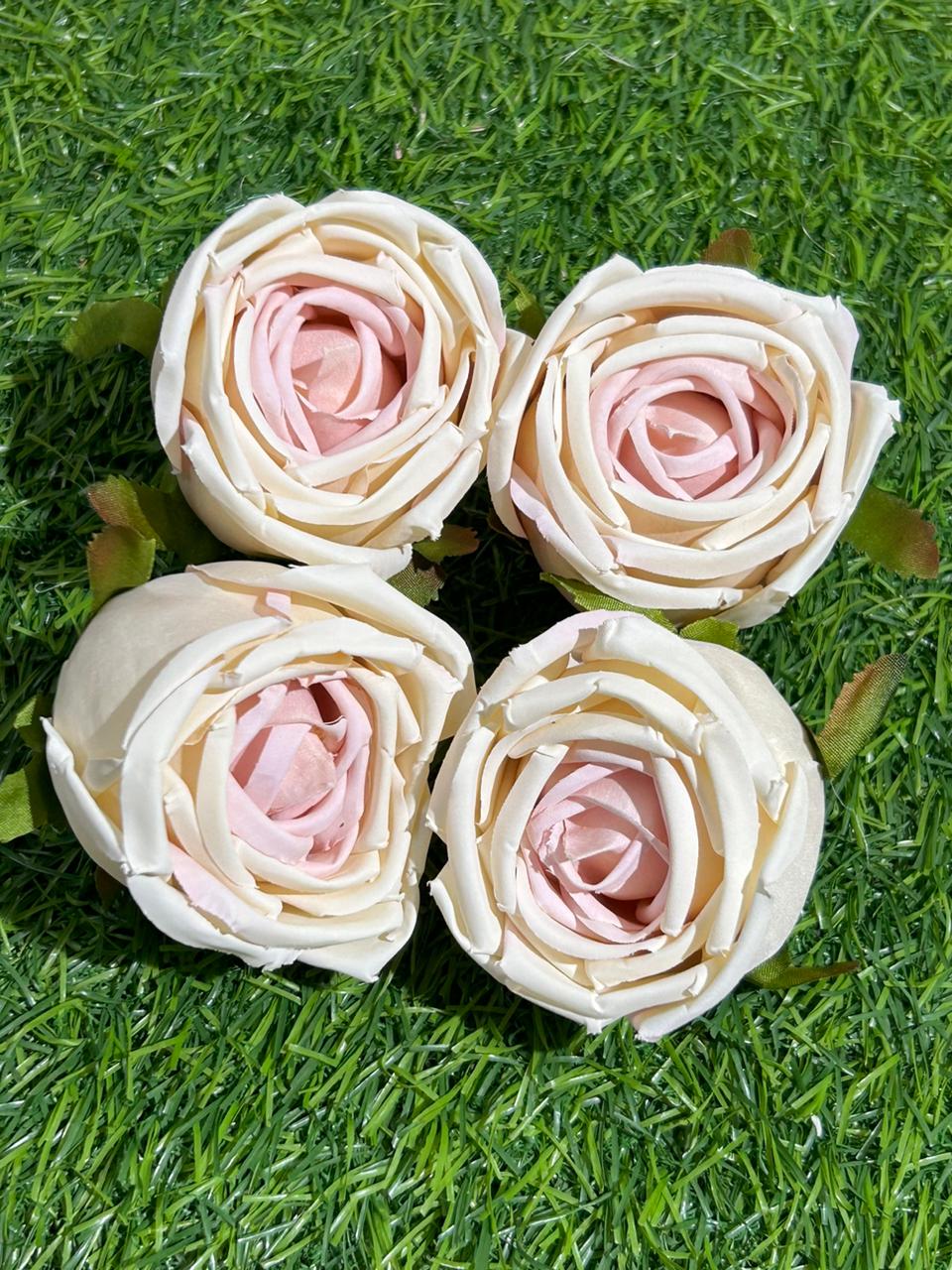 Cabbage Roses (Pack of 4)