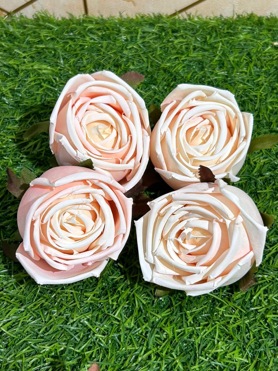 Cabbage Roses (Pack of 4)