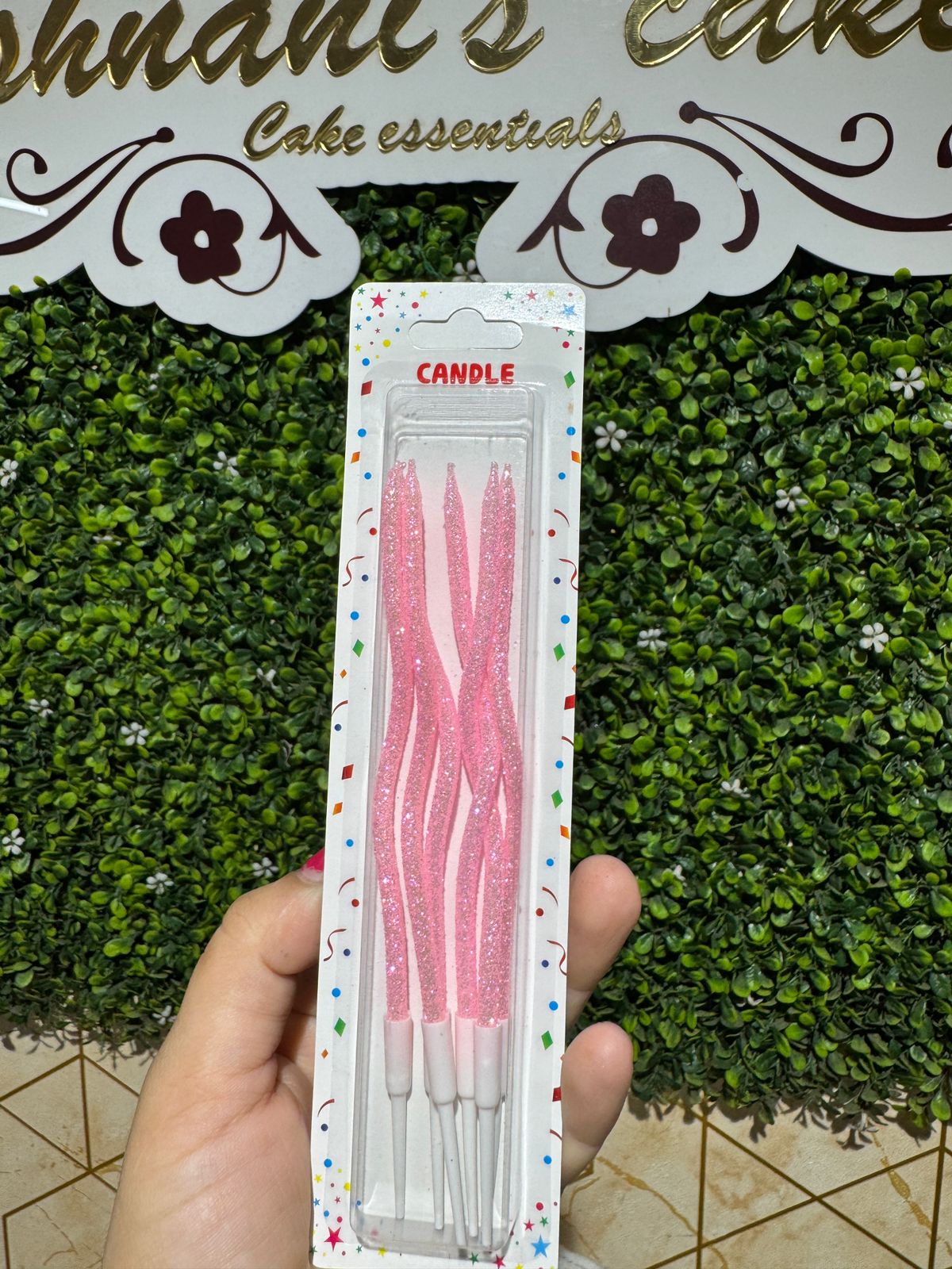 Cake Candles (Twisted)