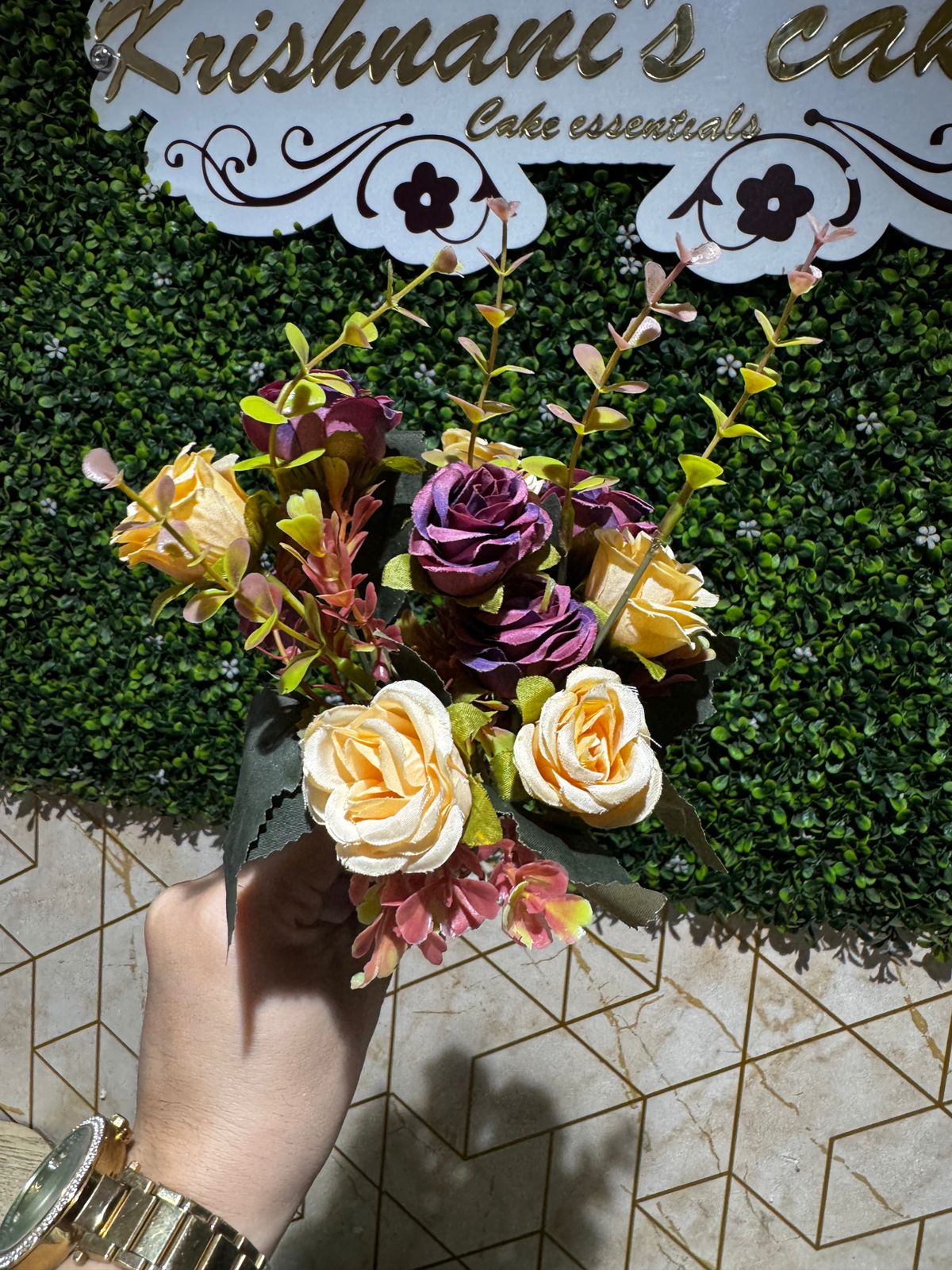 Rose Flower Bunch