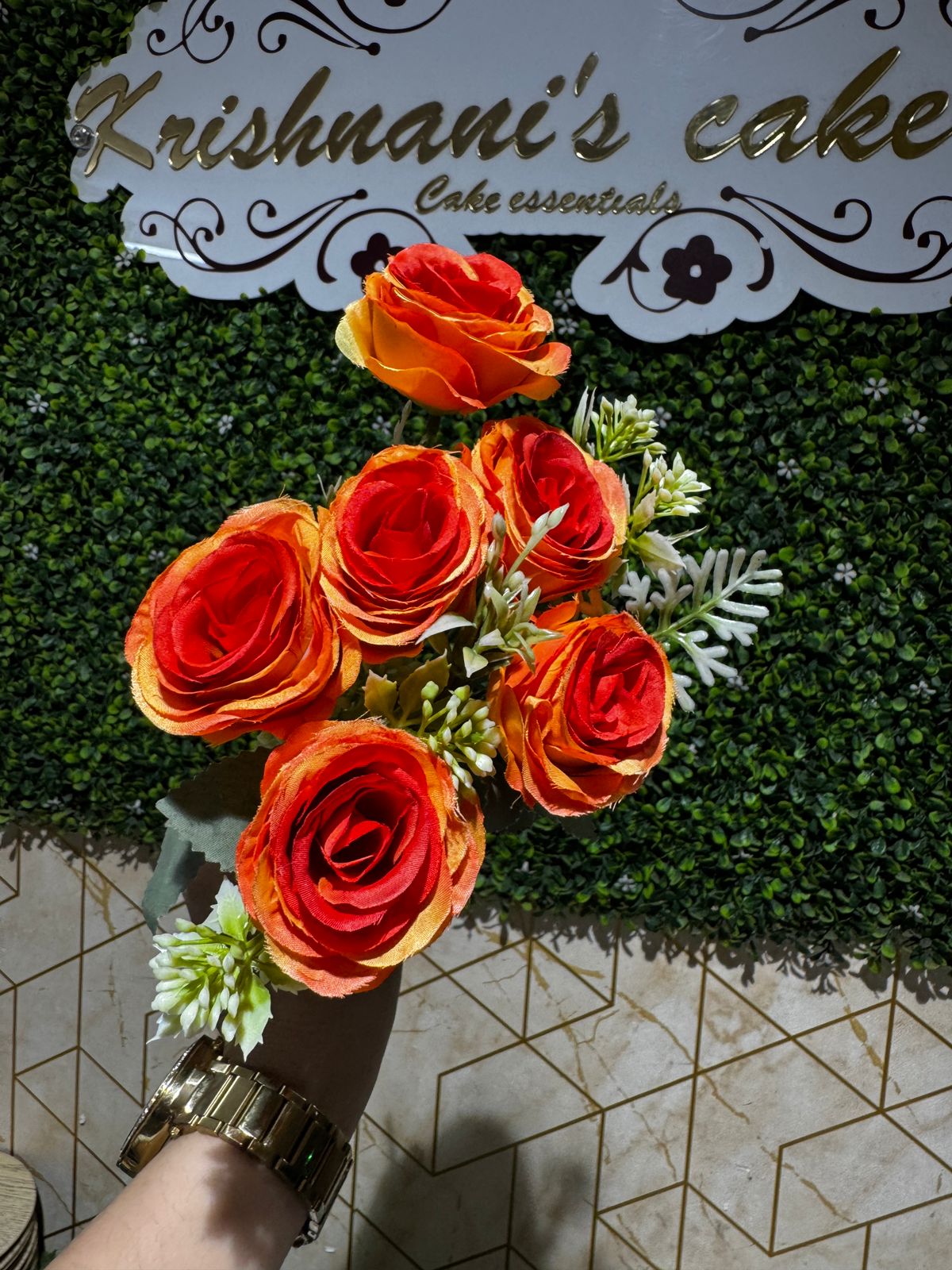 Rose Flower Bunch