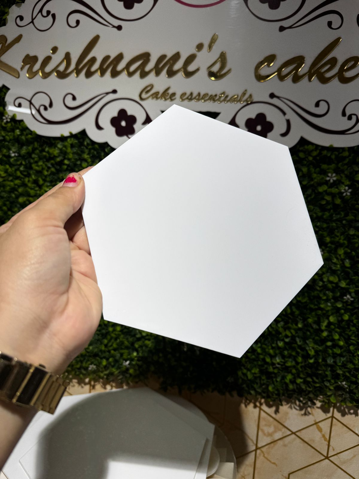 Acrylic Plate 8" (Ganache Plate)