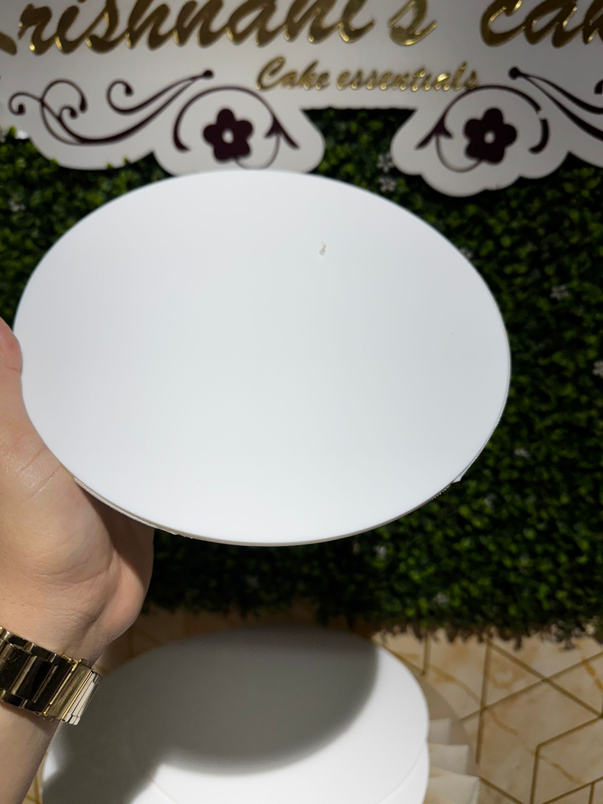 Acrylic Plate 10" (Ganache Plate)