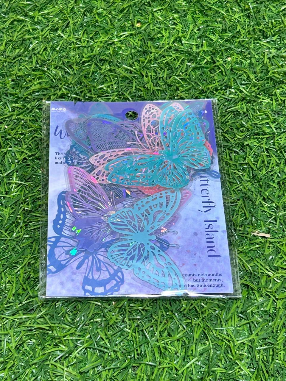 Reflective Butterfly Cake Topper