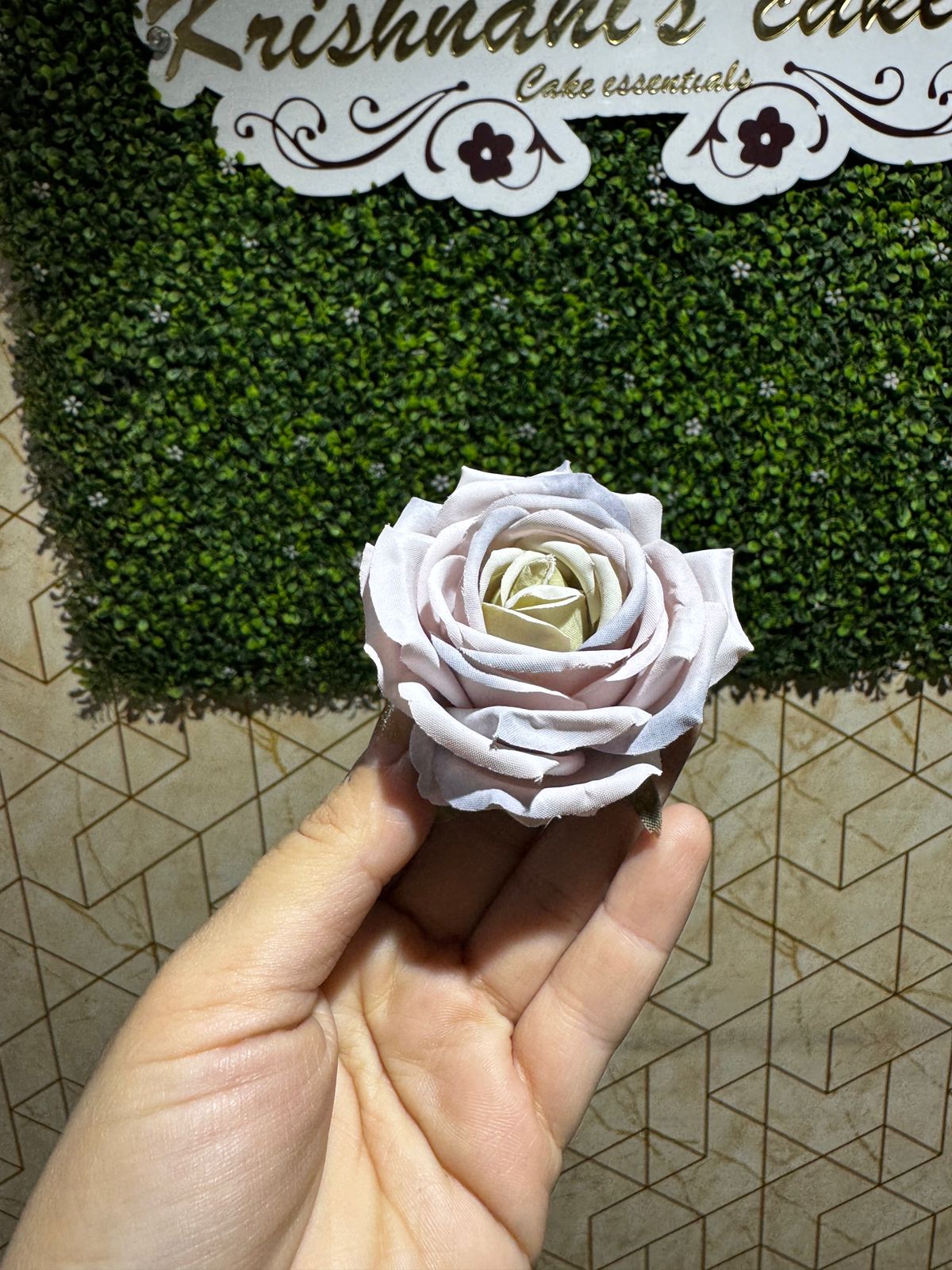 Lilac Rose Artificial Flower (Pack of 4)