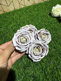 Lilac Rose Artificial Flower (Pack of 4)