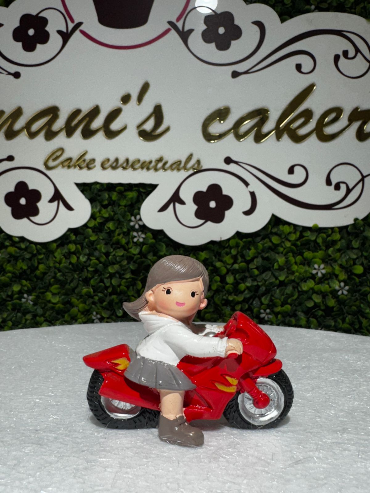 Bike Cake Topper