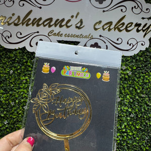 Acrylic Topper