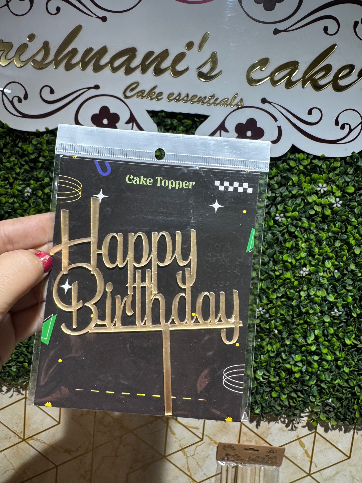 Acrylic Topper