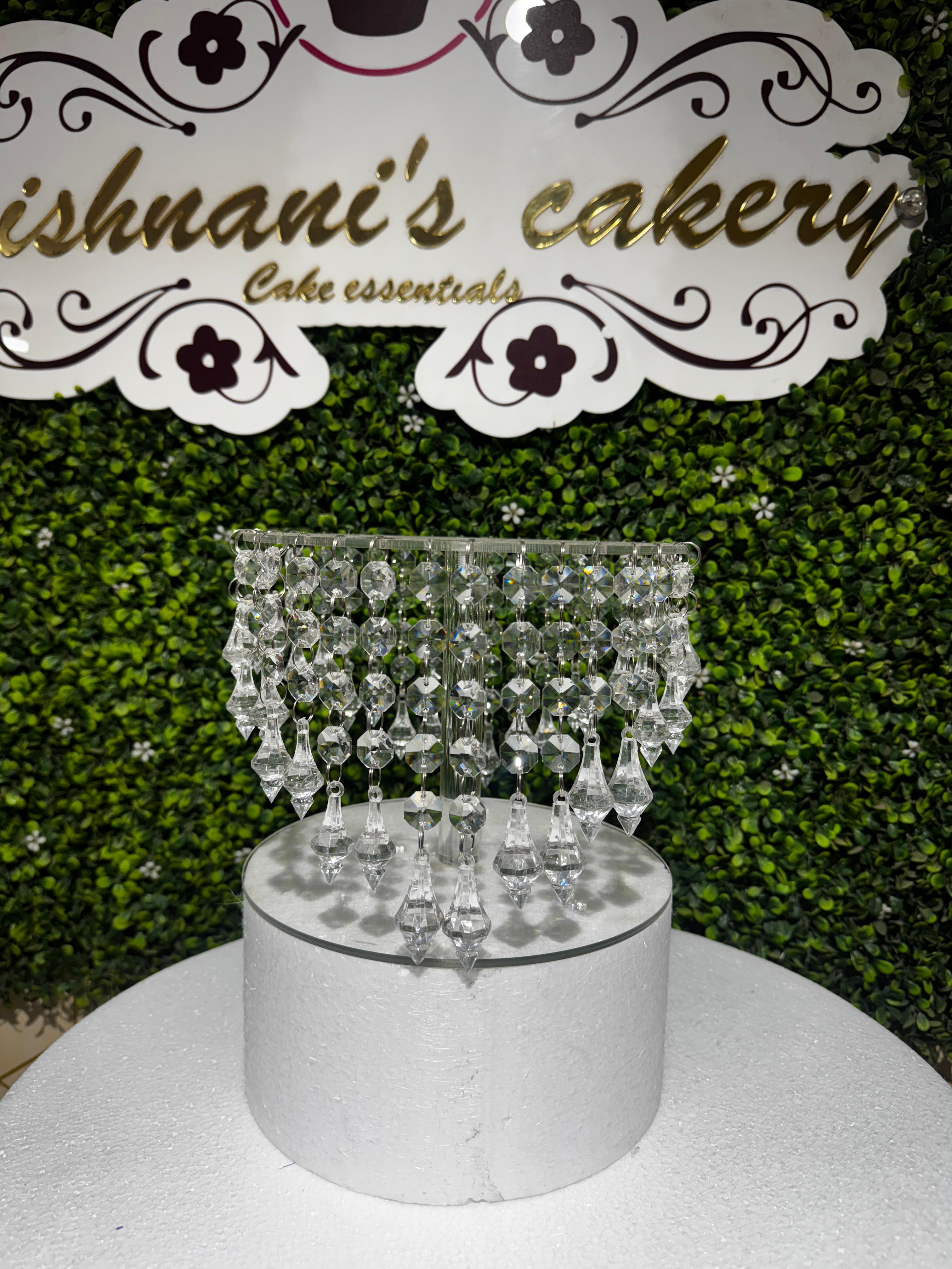 Daimond Cake Spacer (V Shape) 6 Inch