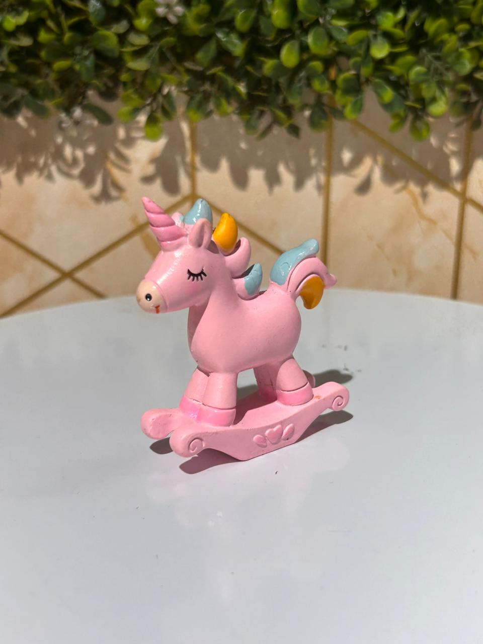 Pink Unicorn Cake Toy