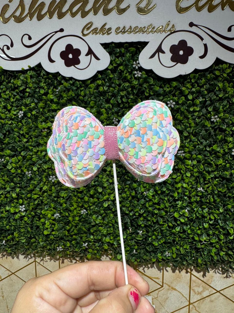 Bow Cake Topper