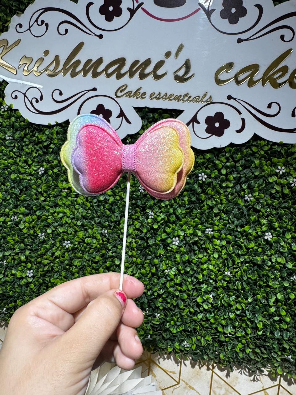 Bow Cake Topper