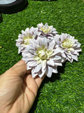 Lilac Dahlia Artificial Flower (Pack of 4)