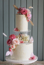 Transparent Round Cake Spacer 6x4