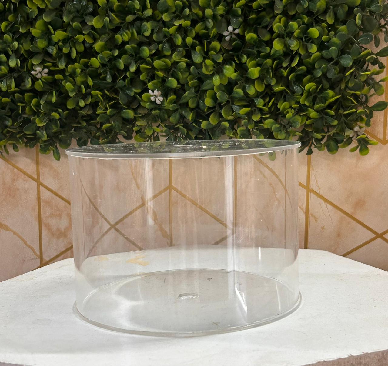 Transparent Round Cake Spacer 10x4