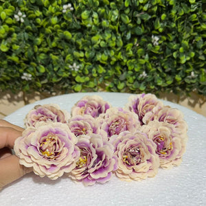 Beige Artificial Flower (Pack of 10)