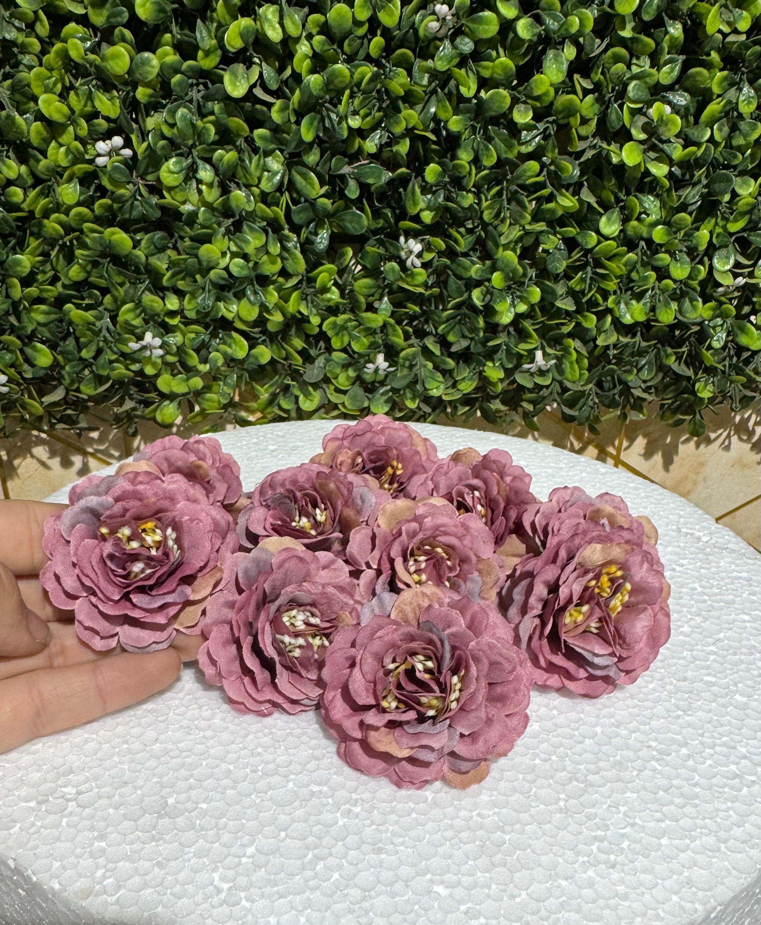 Wine Artificial Flower (Pack of 10)