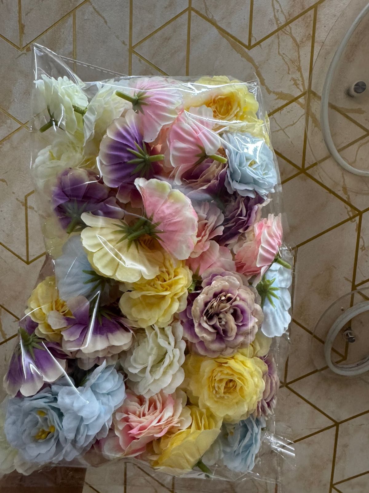 Mix Colour Artificial Flower (Pack of 50)