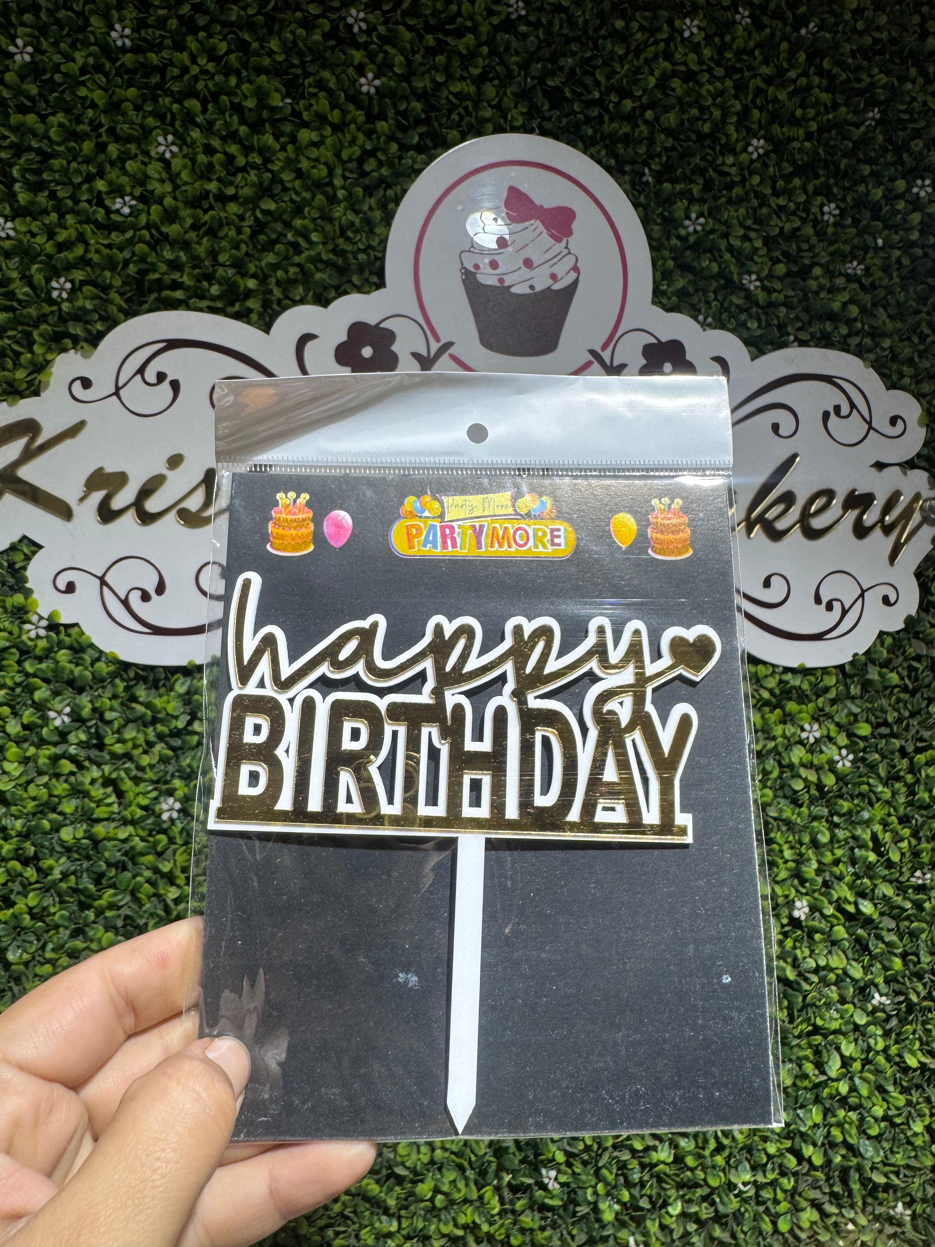 Acrylic Topper