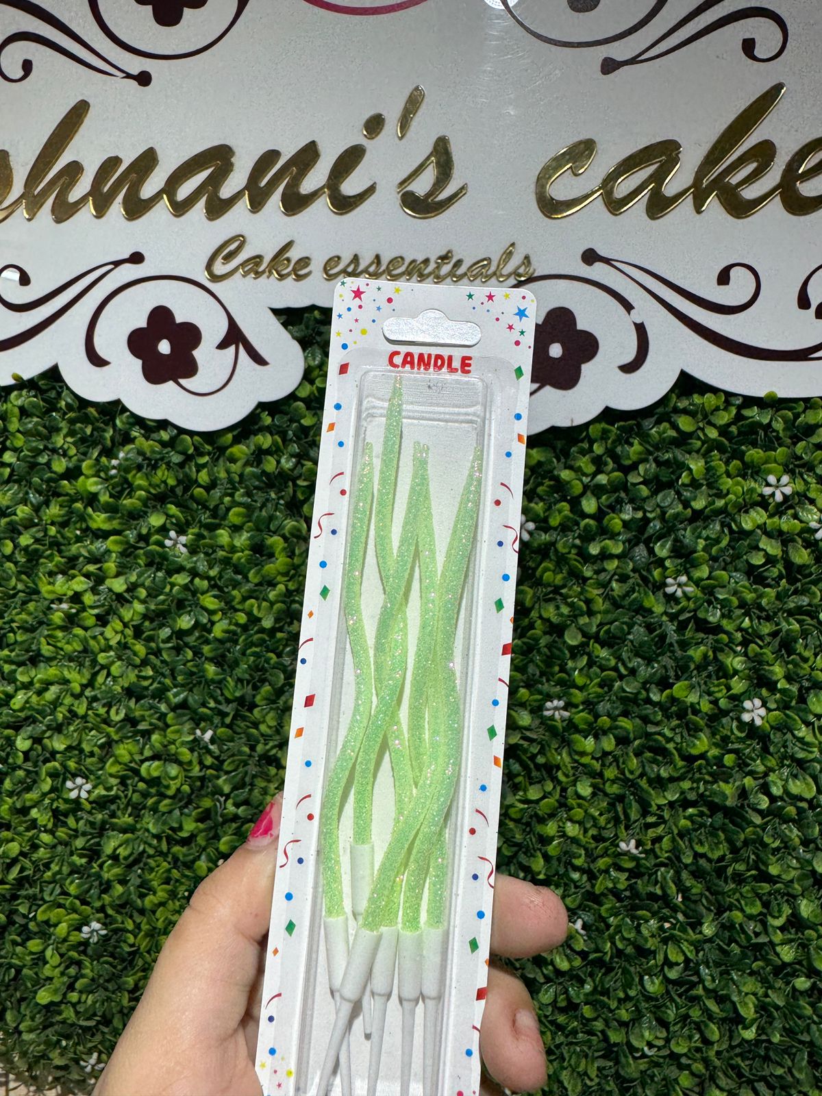 Cake Candles (Twisted)