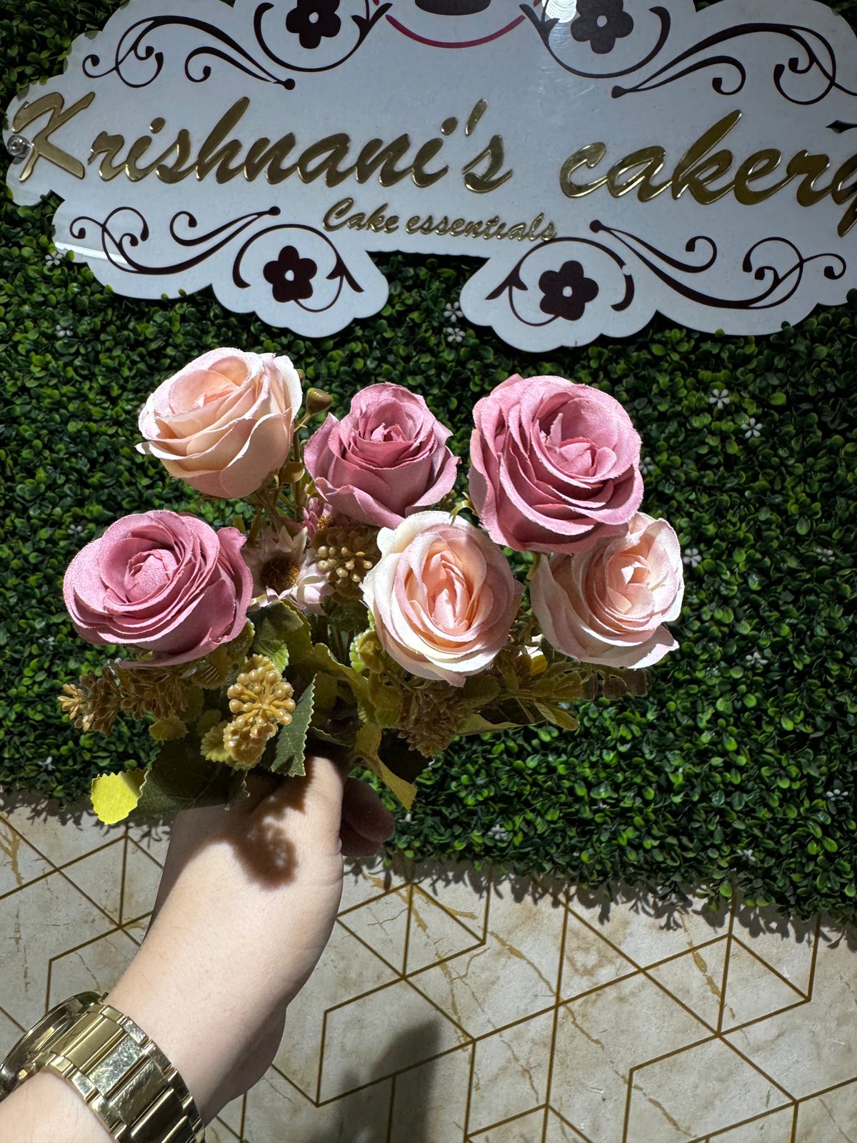 Rose Flower Bunch
