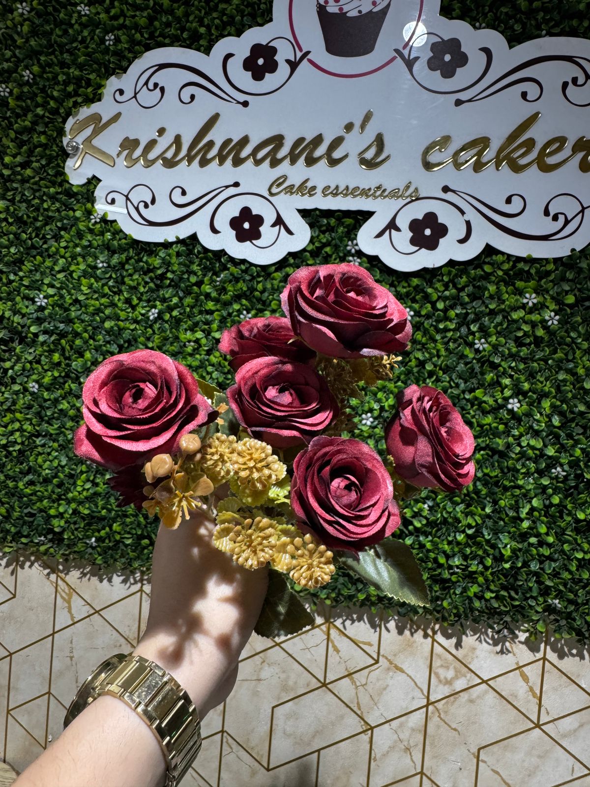 Rose Flower Bunch