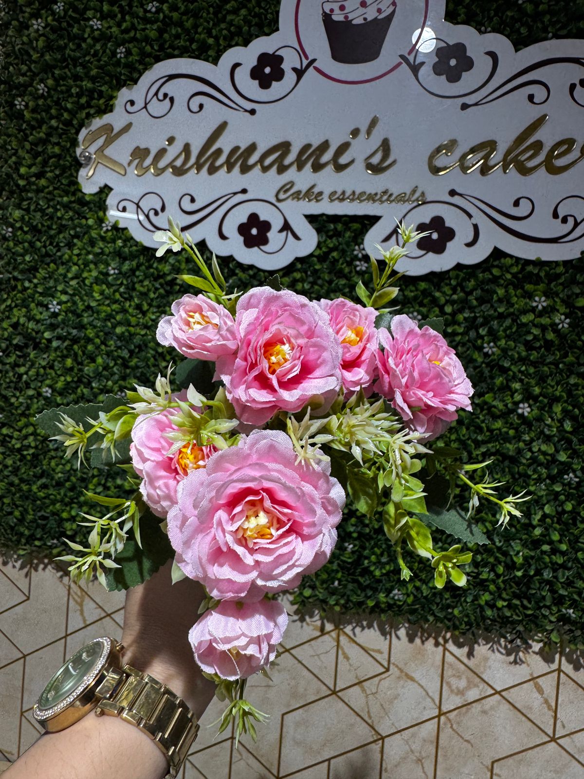 Dahelia Flower Bunch