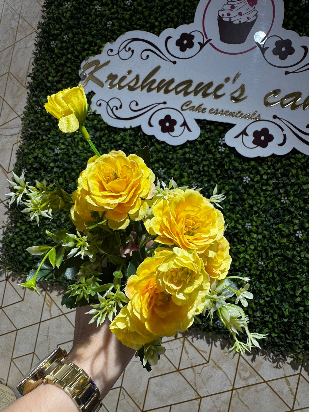 Dahelia Flower Bunch