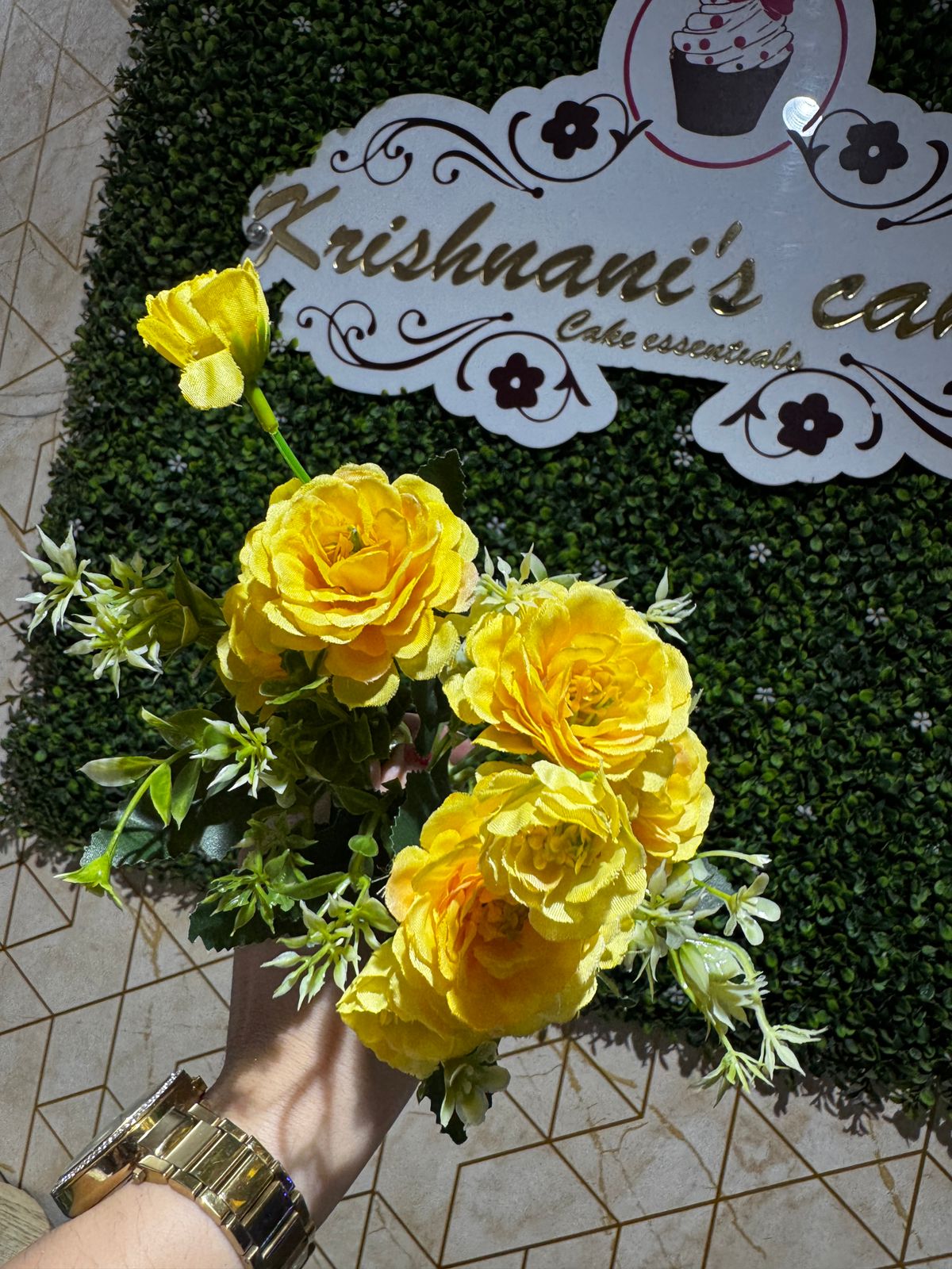 Dahelia Flower Bunch