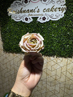 Light Brown Rose Artificial Flower (Pack of 4)