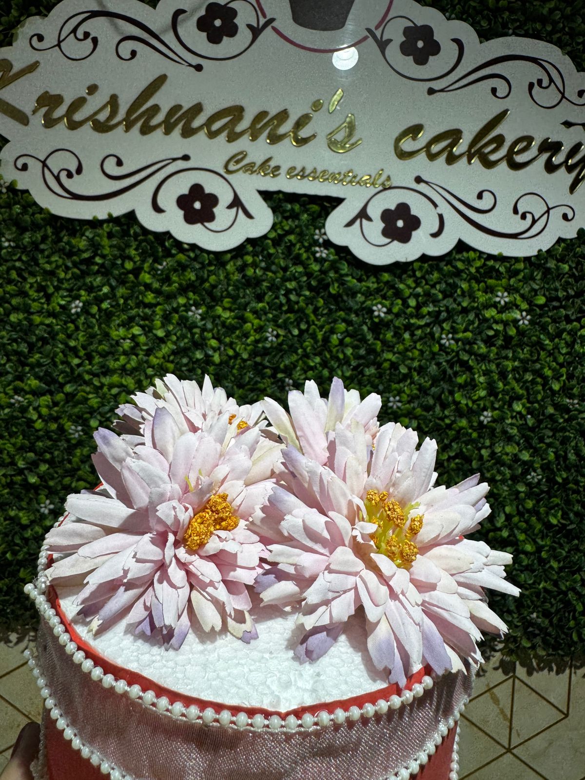 Light Pink Daisy Artificial Flower(pack of 4)