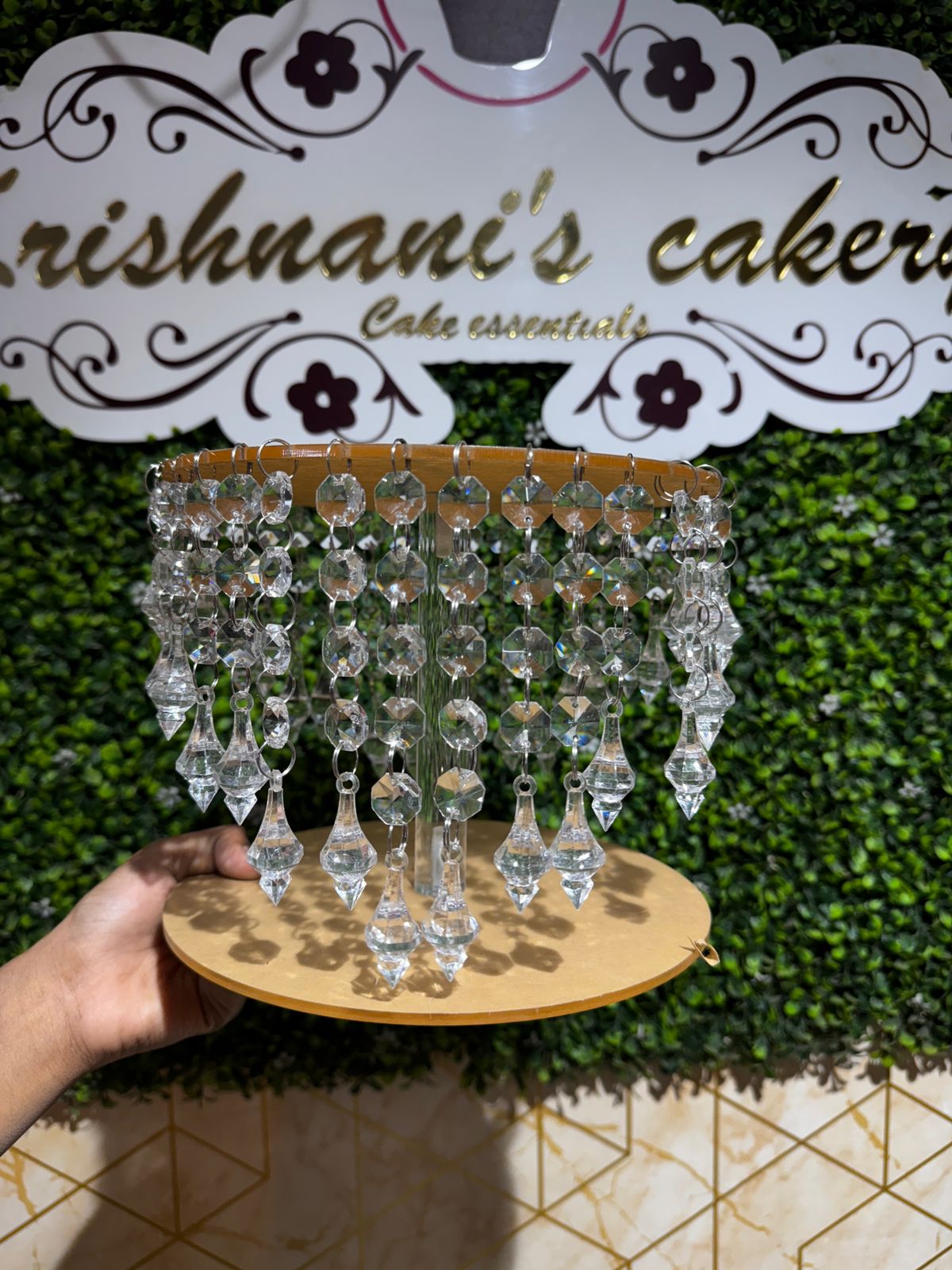 Diamond cake spacer (Detachable)