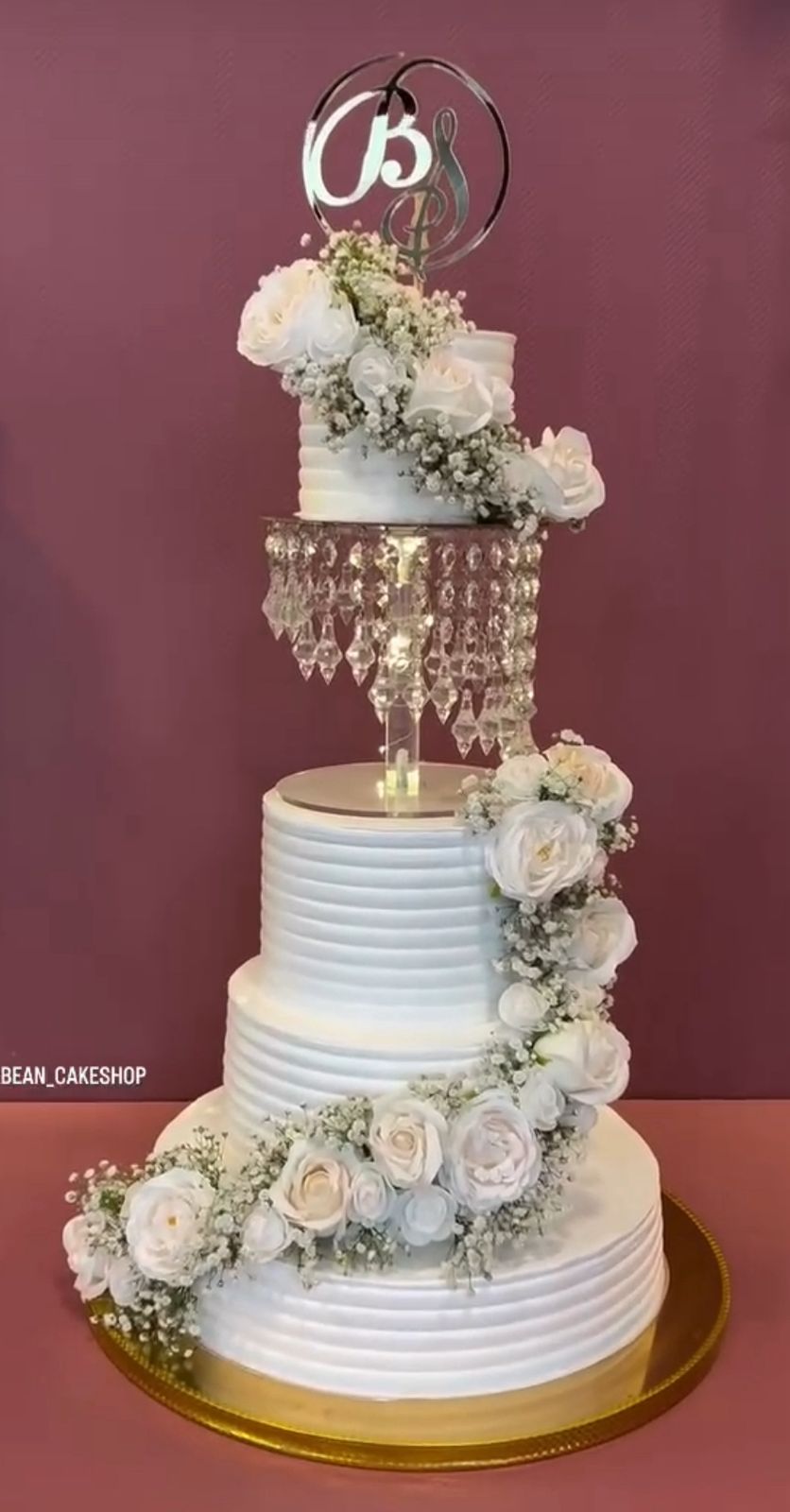 Daimond Cake Spacer (Zig Zag) 6 Inch