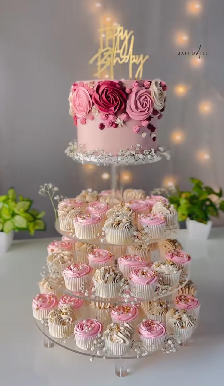 Premium Acrylic Cupcake Stand