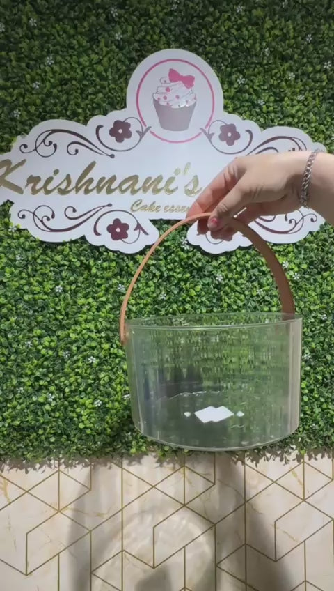 Acrylic Basket Hamper